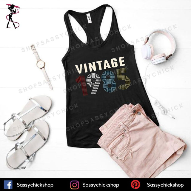 Vintage 1985 Tanks - Shop Sassy Chick