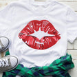 Red Lips T-Shirt - Shop Sassy Chick