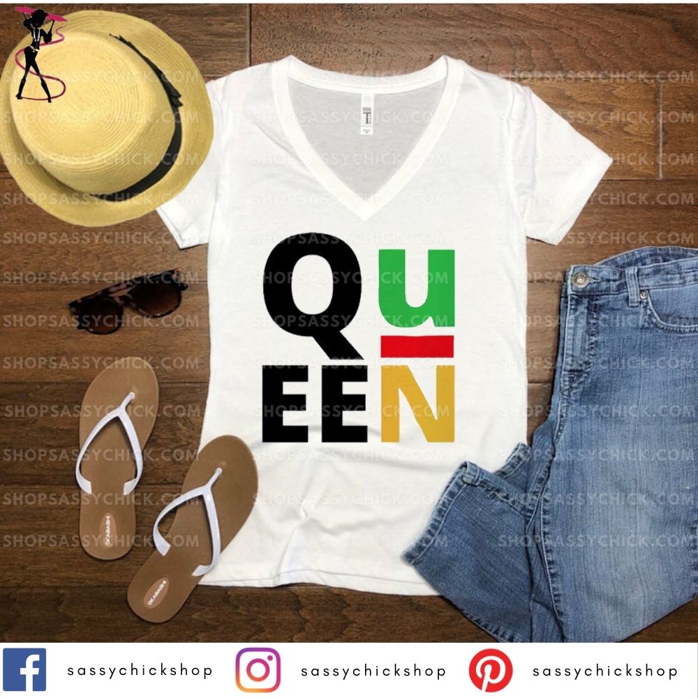 Queen V-Neck - Shop Sassy Chick