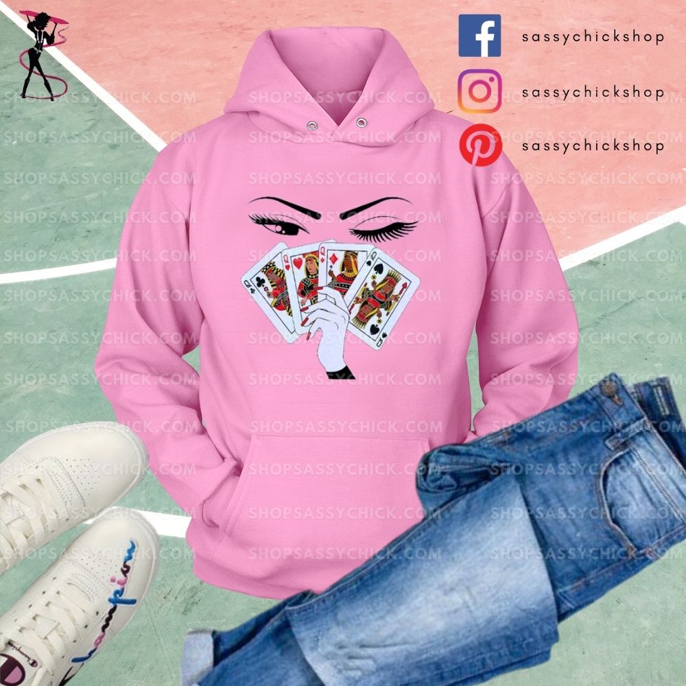 Card Girl Hoodies - Shop Sassy Chick