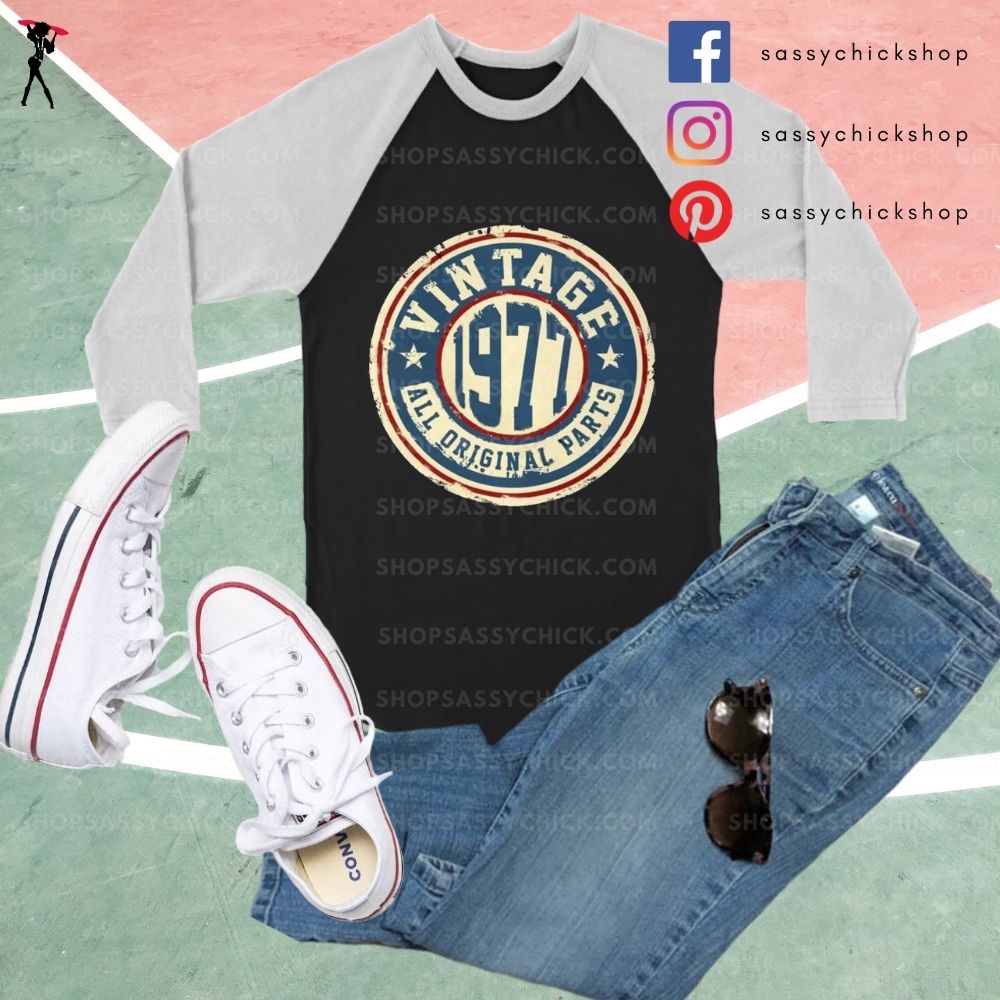 Vintage 1977 Long Sleeves - Shop Sassy Chick