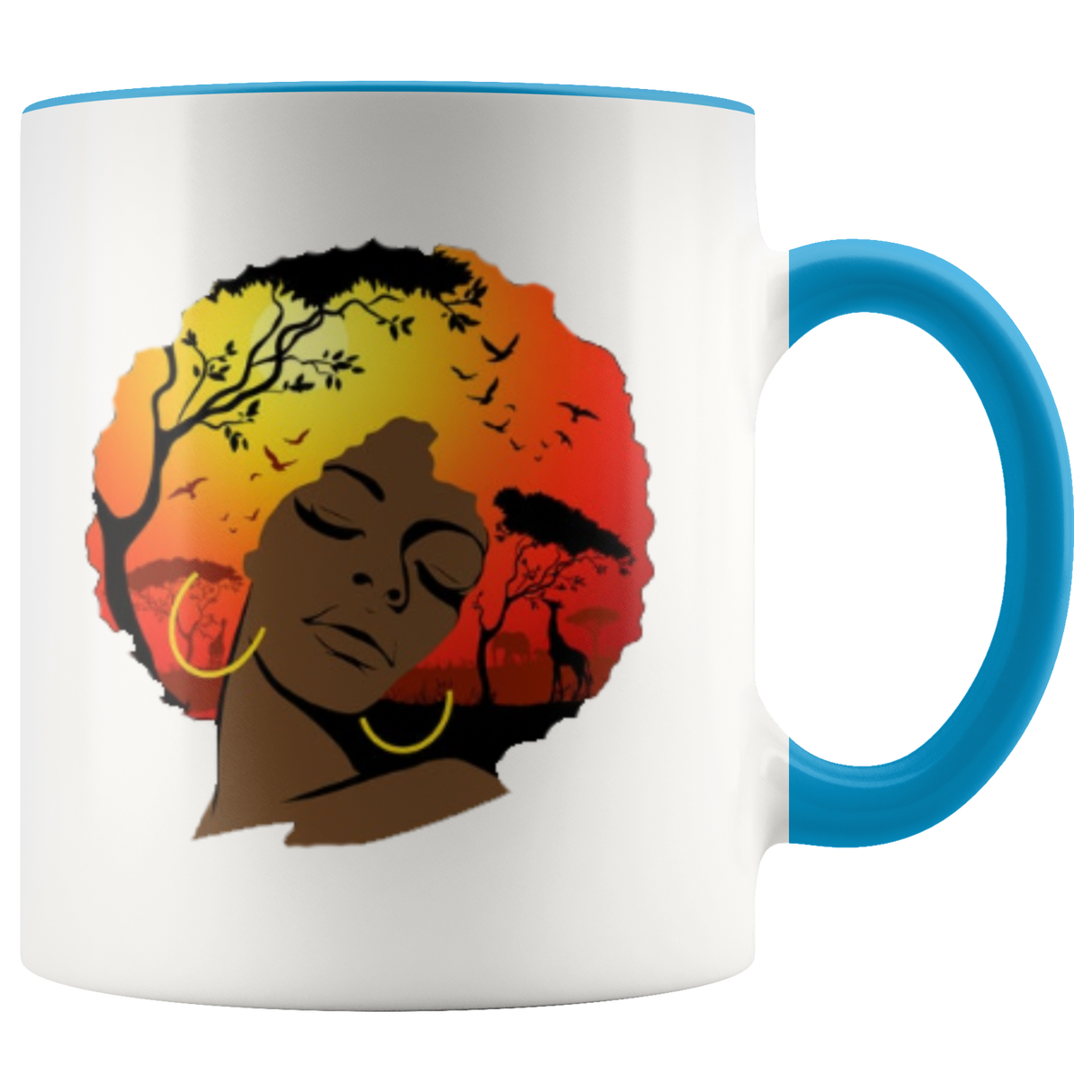 Afro Lady Mugs - Shop Sassy Chick
