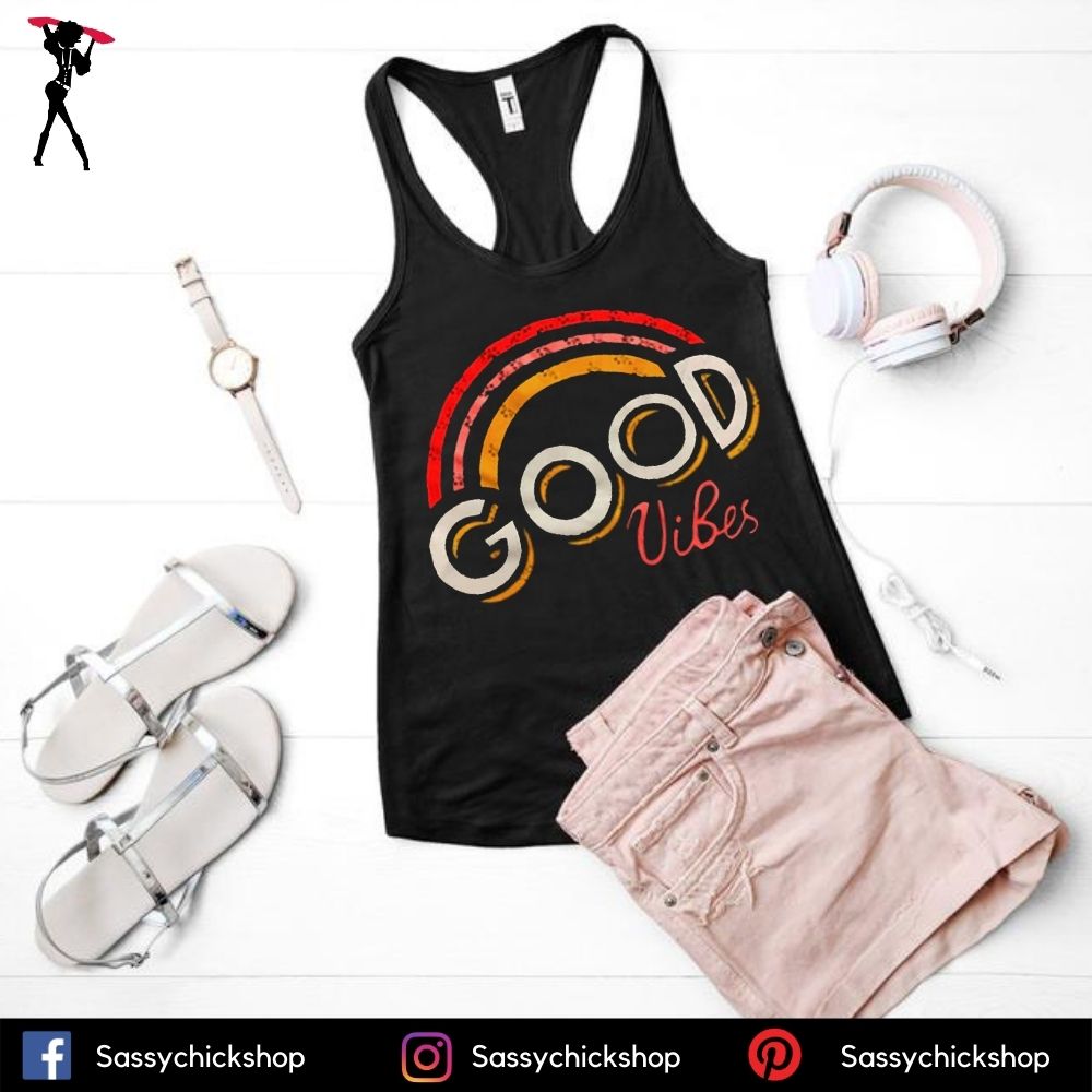 Good Vibes Tanks - Shop Sassy Chick