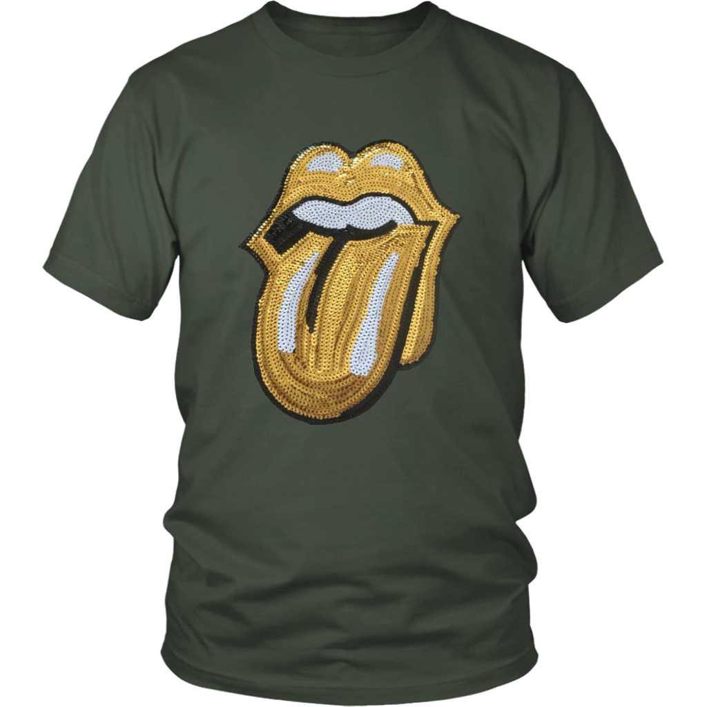 Yellow Lips T-Shirt - Shop Sassy Chick