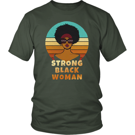 Strong Black Woman T-Shirt - Shop Sassy Chick