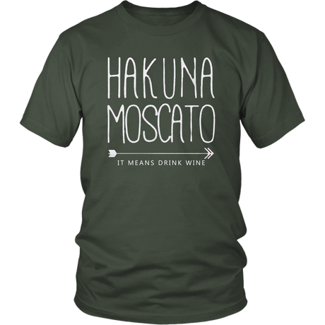 Hakuna Moscato T-Shirt - Shop Sassy Chick