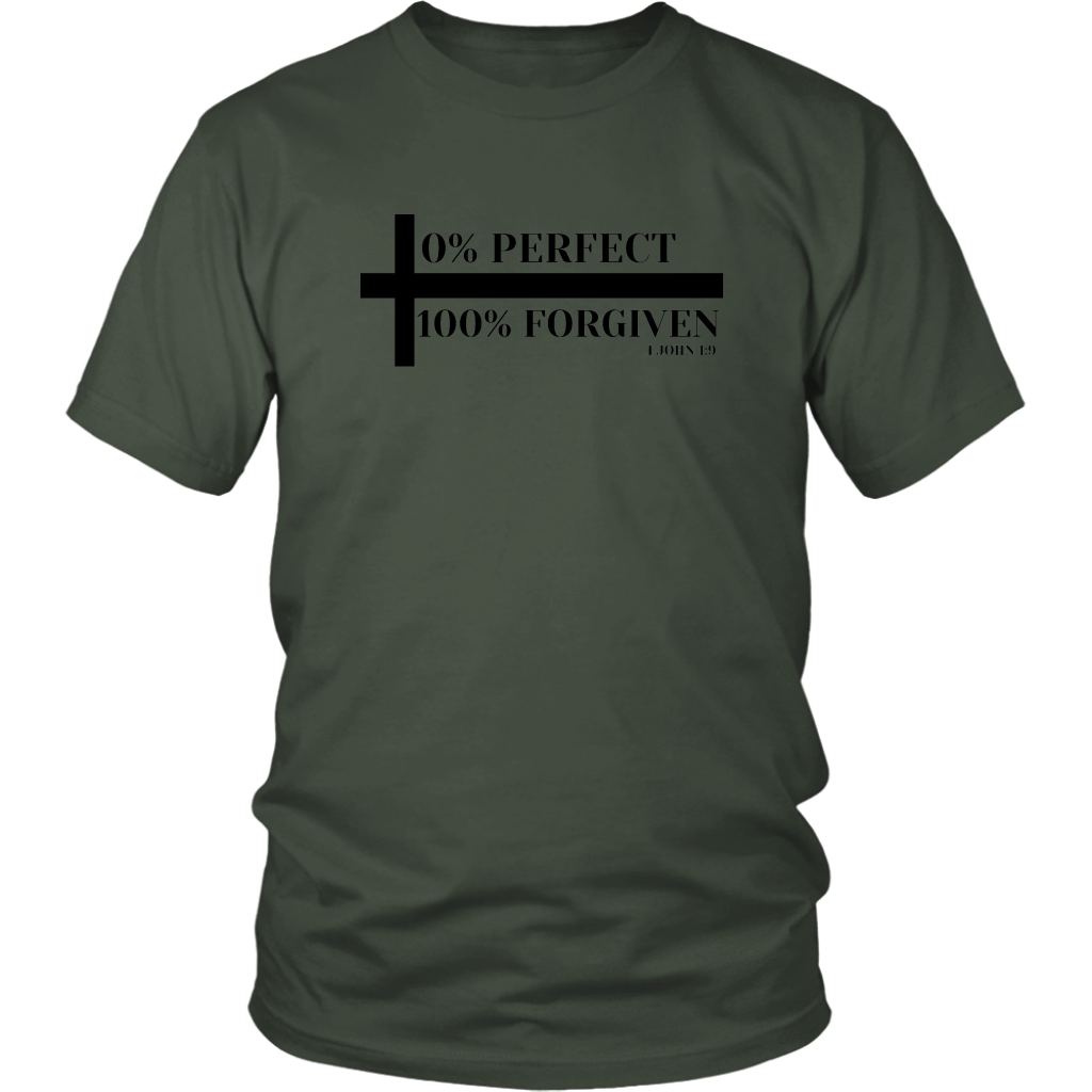 100% Forgiven T-Shirt - Shop Sassy Chick