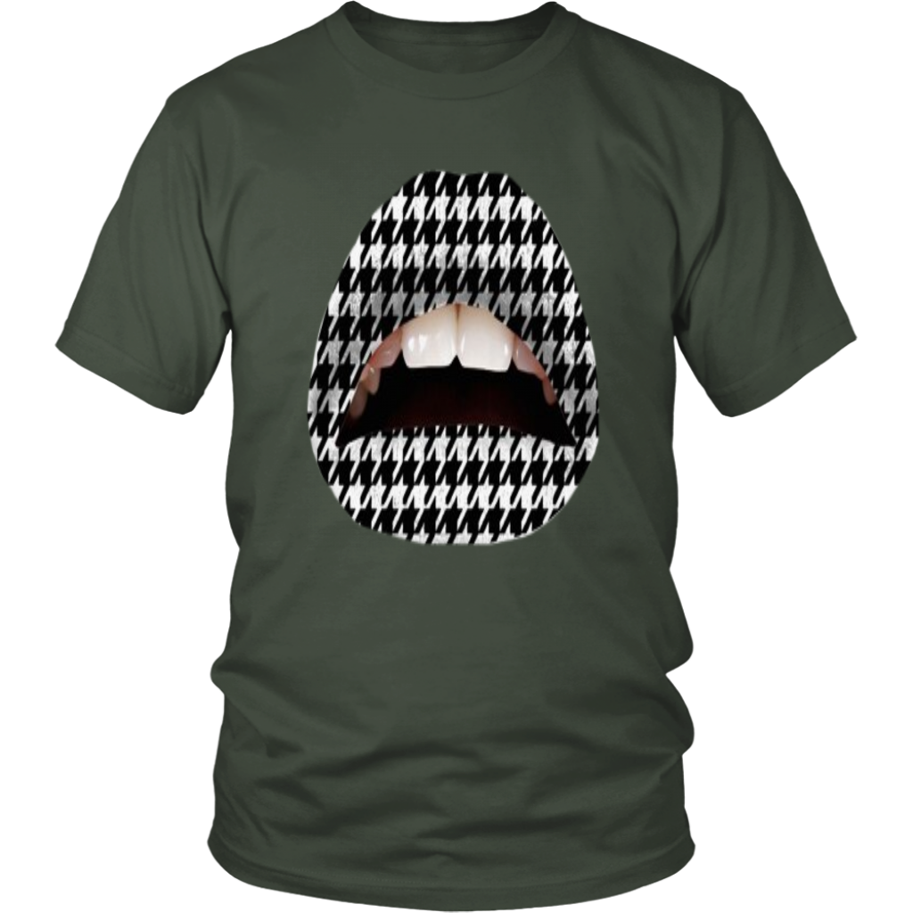 B&W Lips T-Shirt - Shop Sassy Chick