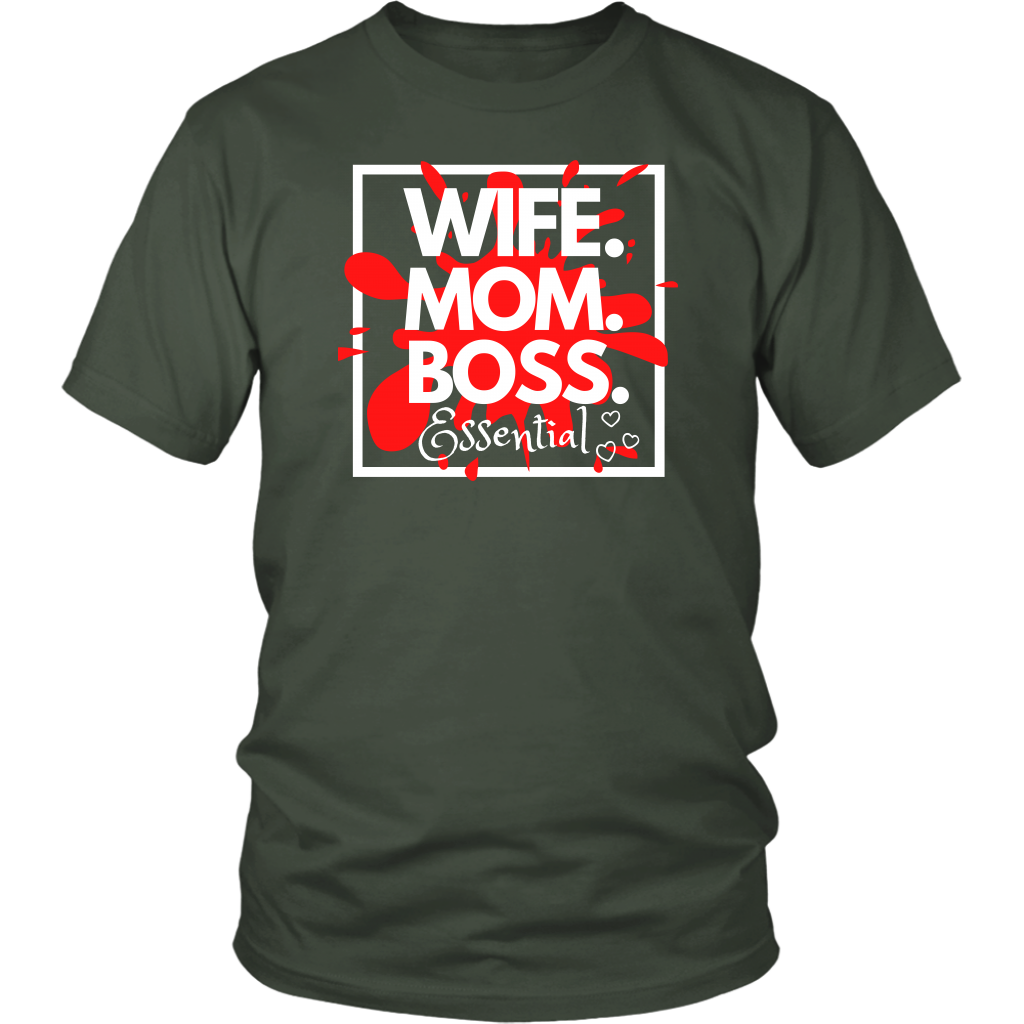 Wife. Mom.Boss T-Shirt - Shop Sassy Chick
