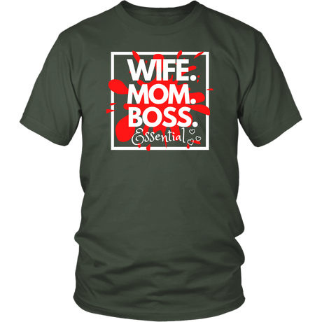Wife. Mom.Boss T-Shirt - Shop Sassy Chick