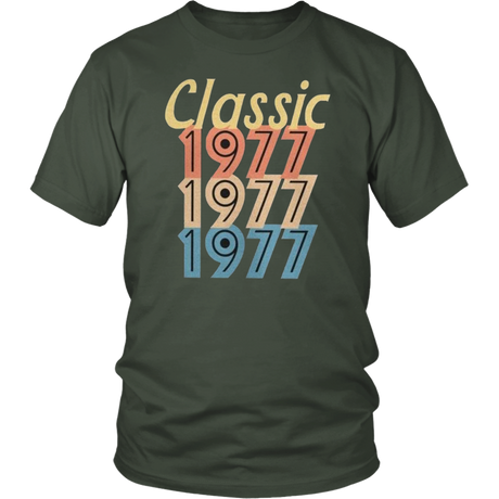 Classic 1977 T-Shirt - Shop Sassy Chick