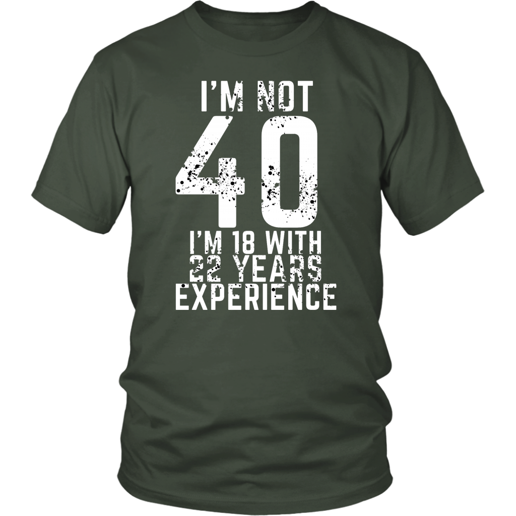 I'm Not 40 T-Shirt - Shop Sassy Chick