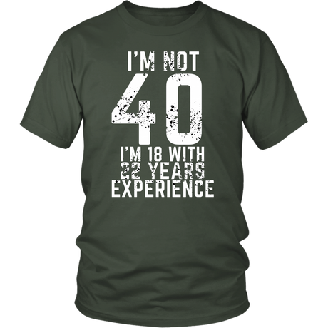 I'm Not 40 T-Shirt - Shop Sassy Chick