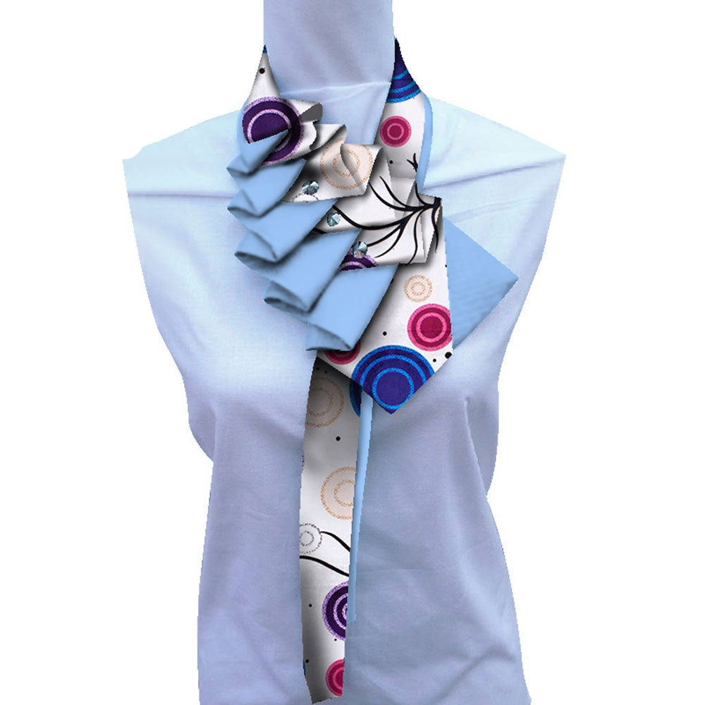 Blue white African Handmade Necklace