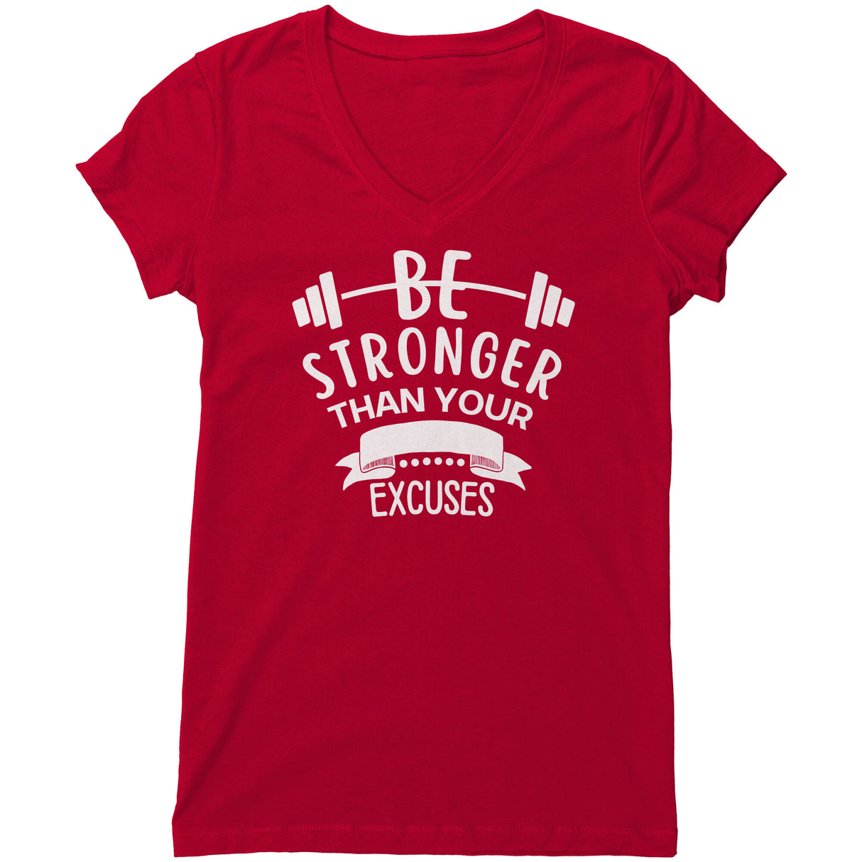 "Be Stronger 2" V-neck Shirt