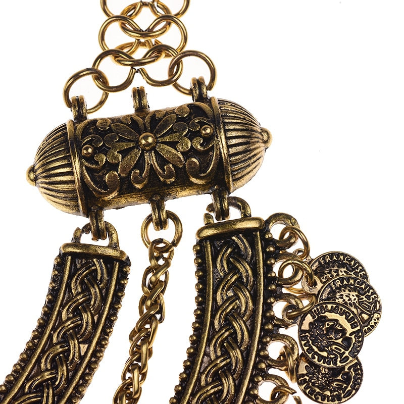 Lock of Boho Chic Vintage Necklace