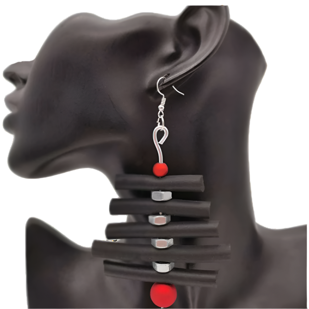 Statement Big Drop Earring