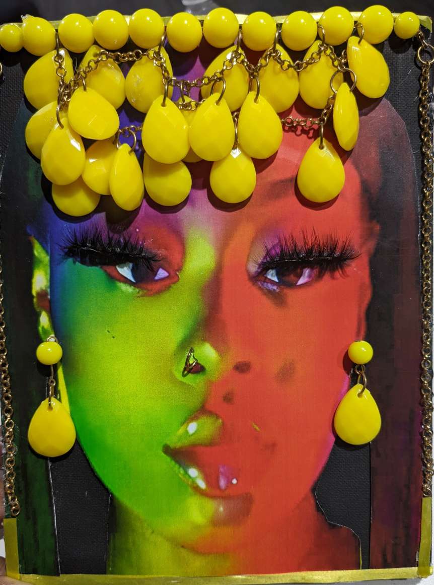 Custom 3D Canvas Photo yellow