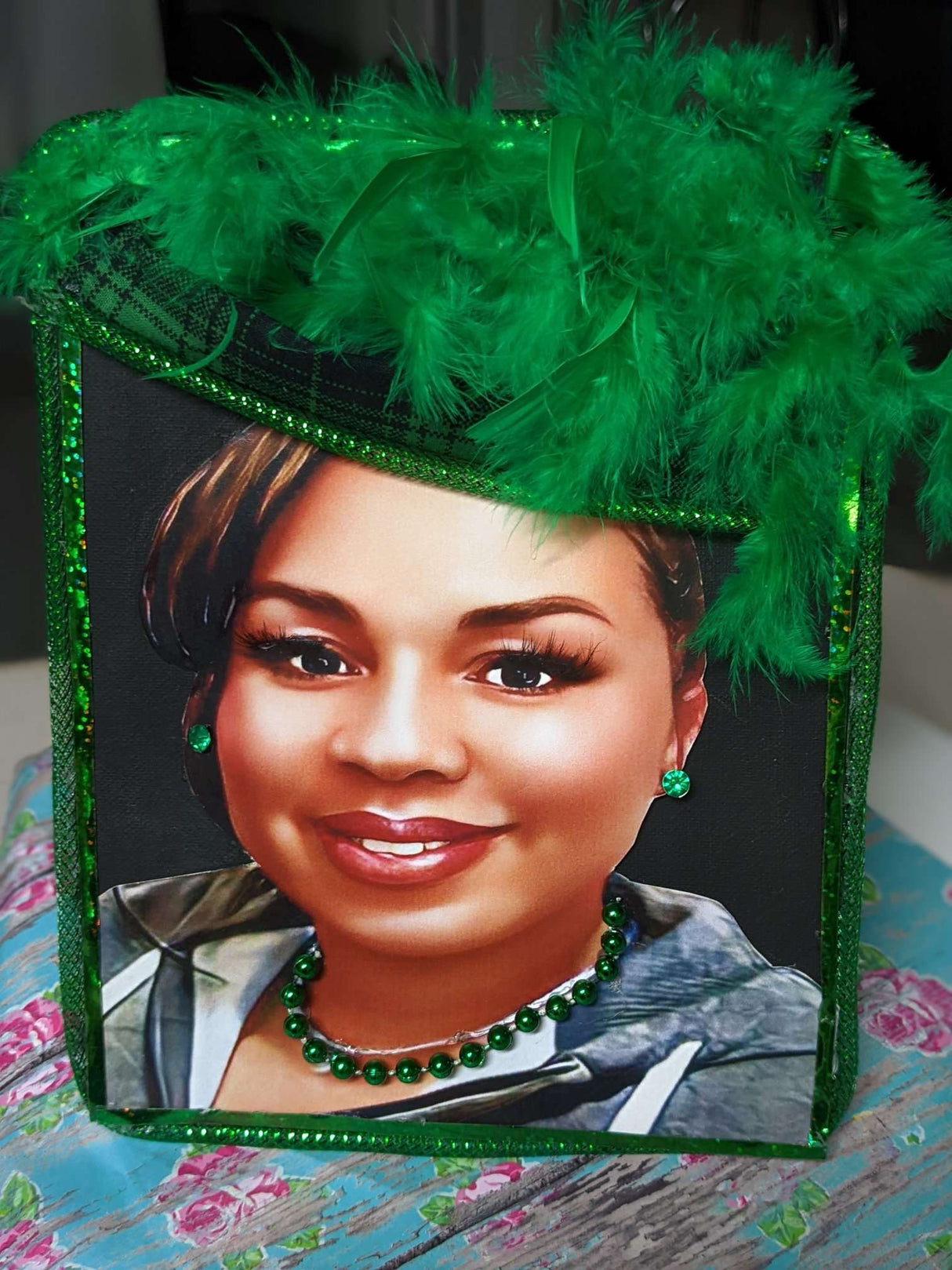 Custom 3D Canvas Photo green
