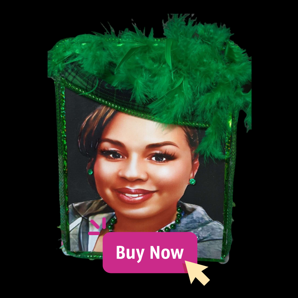 Custom 3D Canvas Photo green