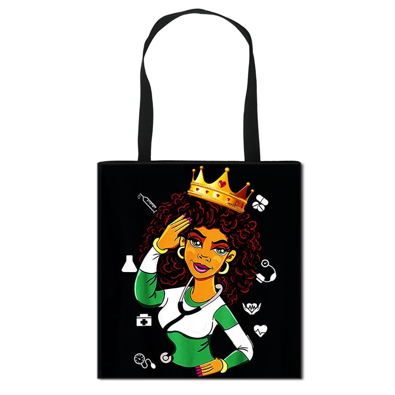 Cute Printed Tote Bag