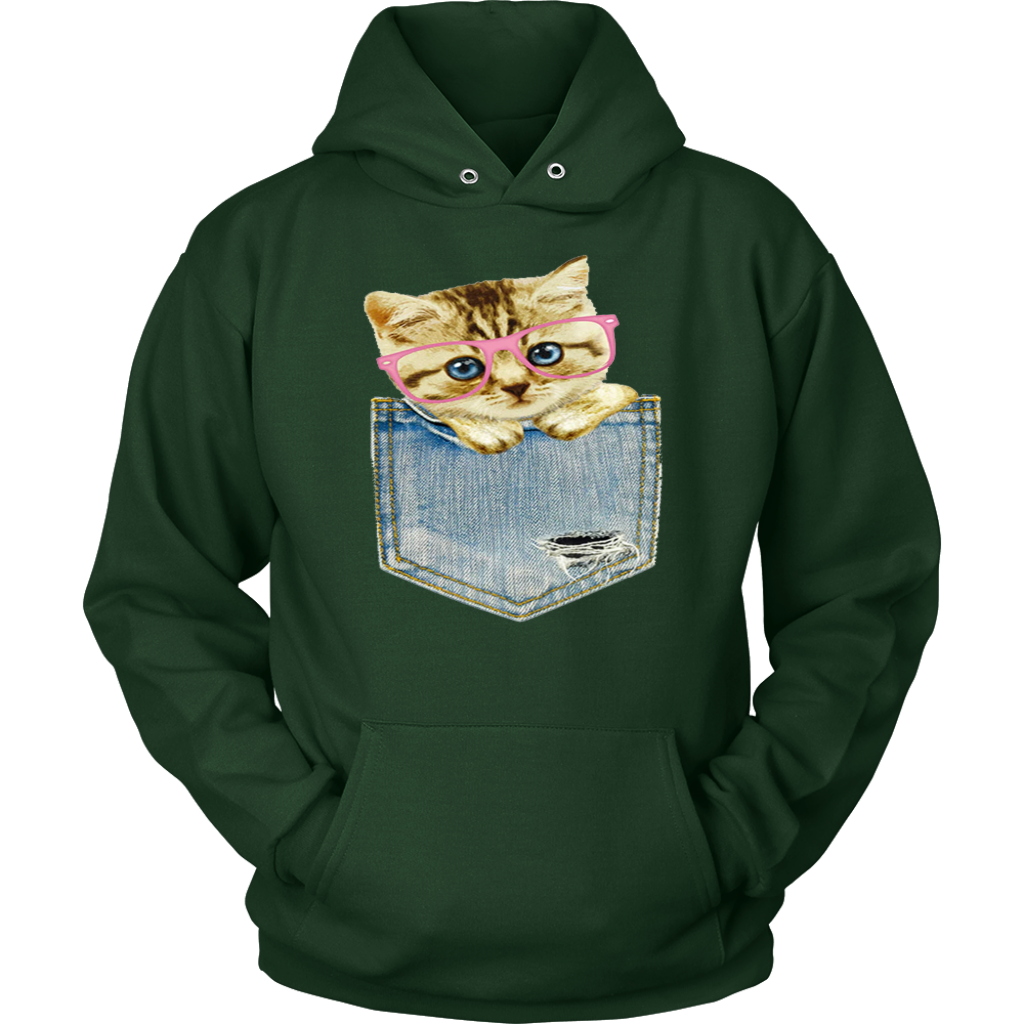 Pocket Cat Hoodies