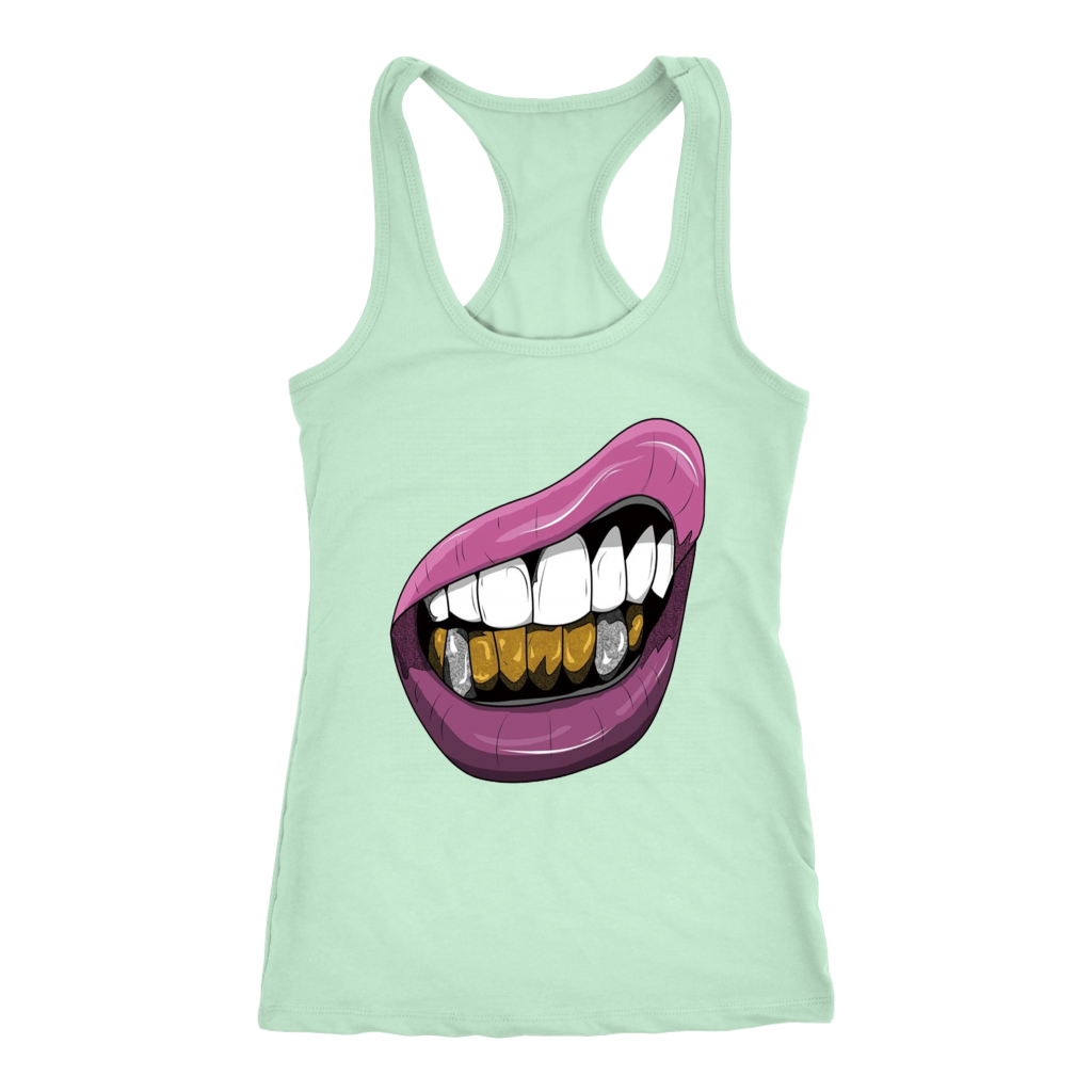 Purple Lips Tanks - Shop Sassy Chick