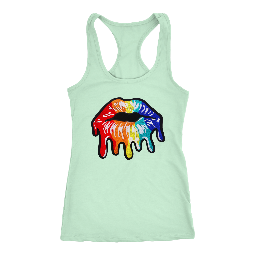 RNBW Lips Tank - Shop Sassy Chick