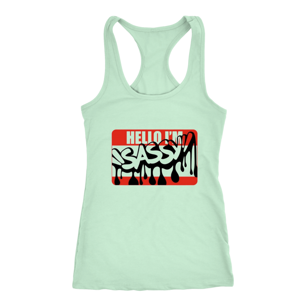 Hello I'm Sassy Tank - Shop Sassy Chick