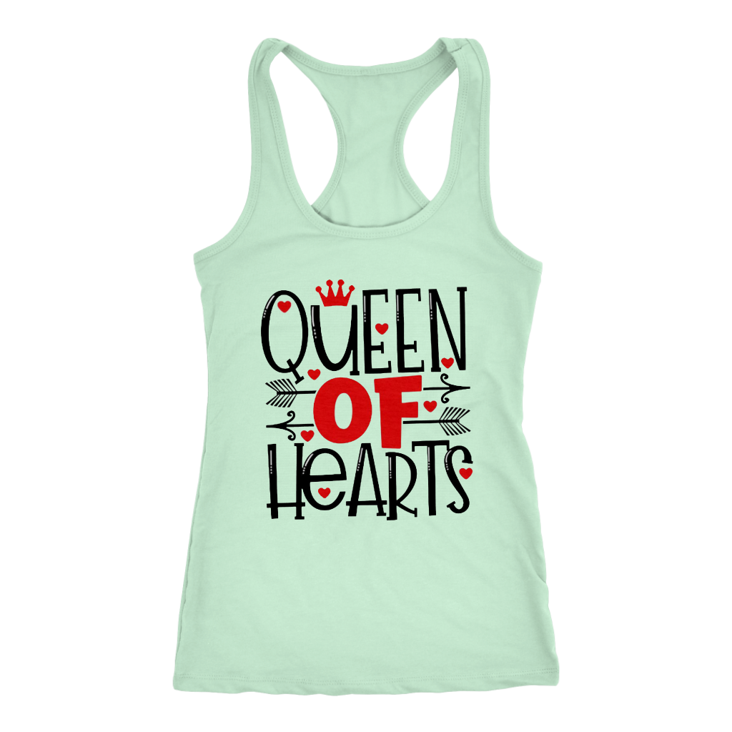 Queen Of Hearts Tanks - Shop Sassy Chick