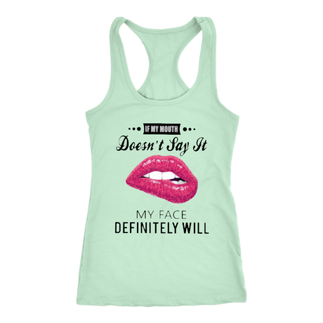 DSI Lips Tank - Shop Sassy Chick
