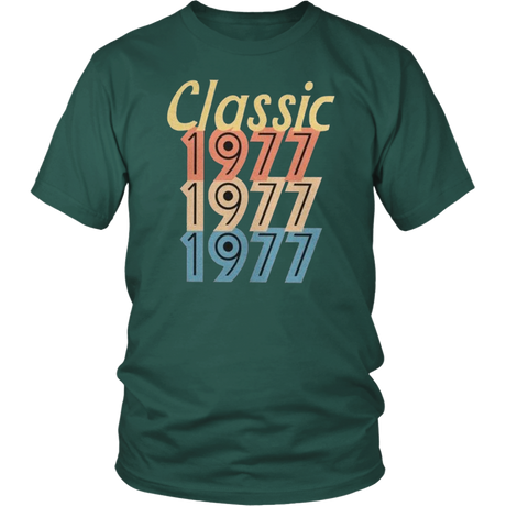Classic 1977 T-Shirt - Shop Sassy Chick