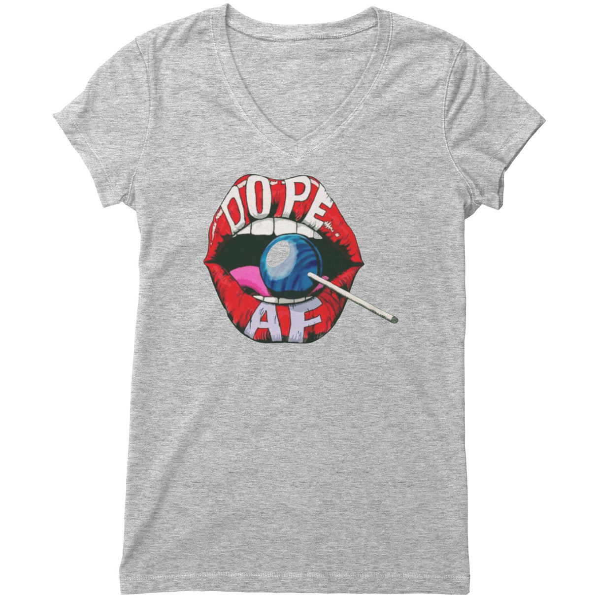 Dope AF V-neck Shirt