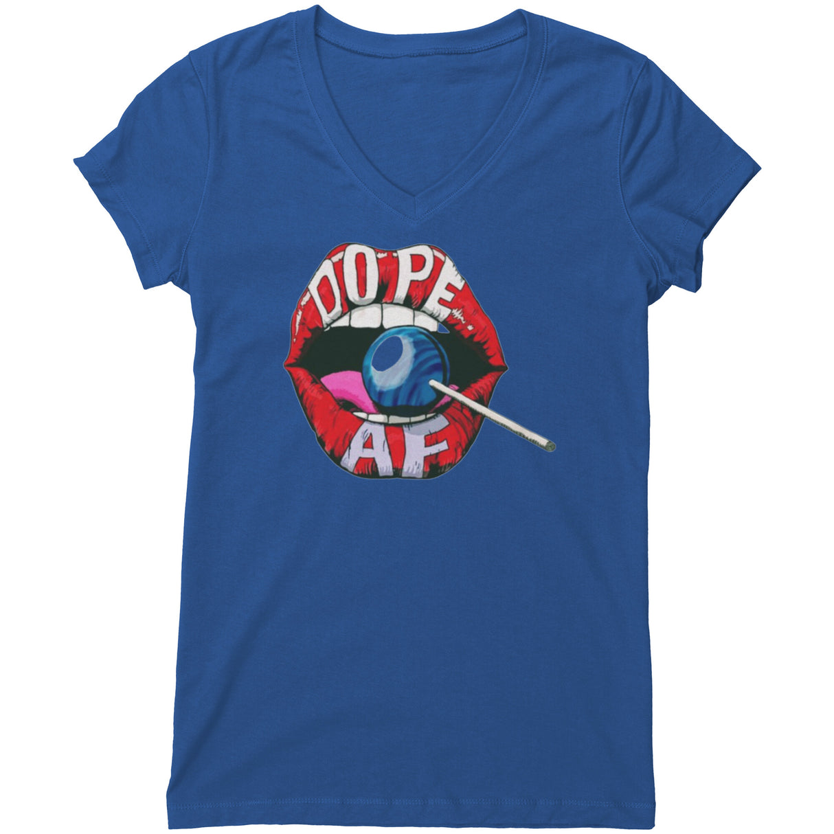 Dope AF V-neck Shirt