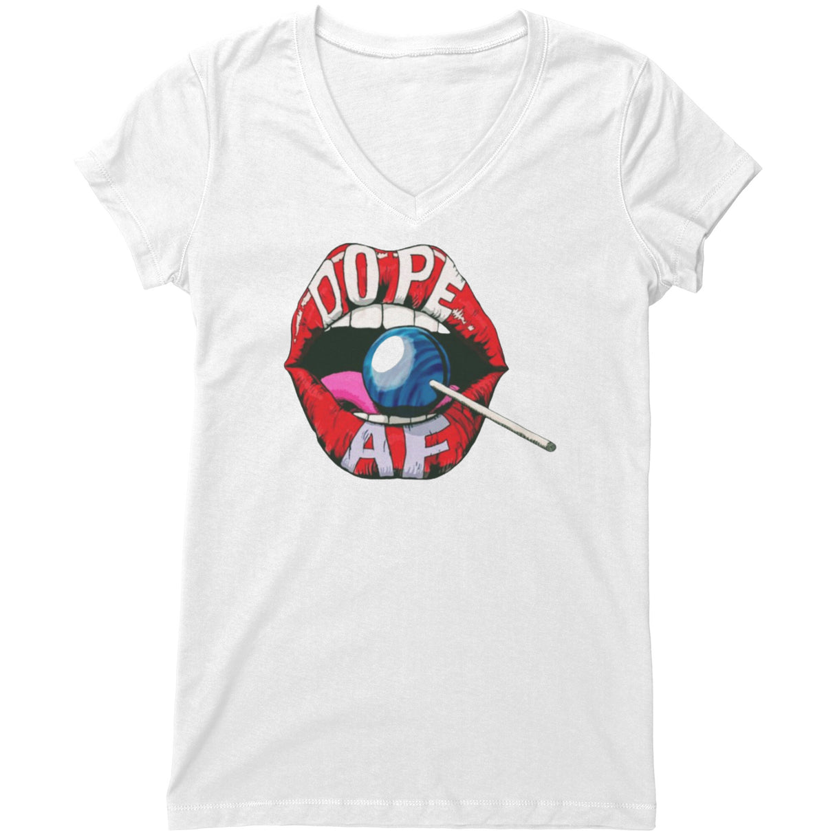 Dope AF V-neck Shirt