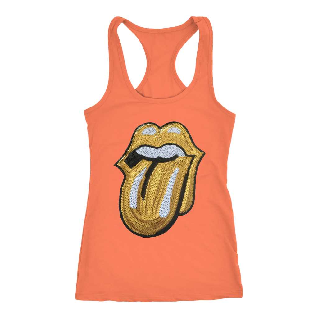 Yellow Lips Tanks - Shop Sassy Chick