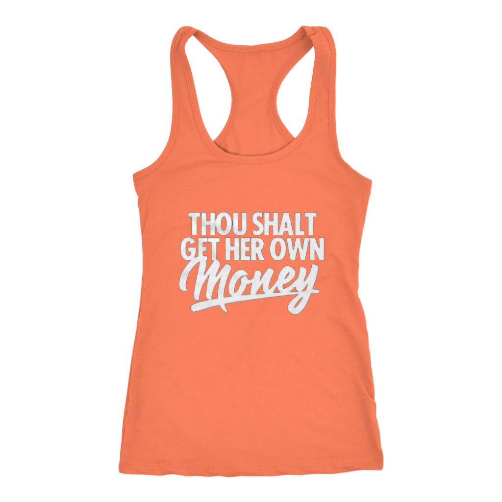 Thou Shall Get Her Own Money Tank - Shop Sassy Chick