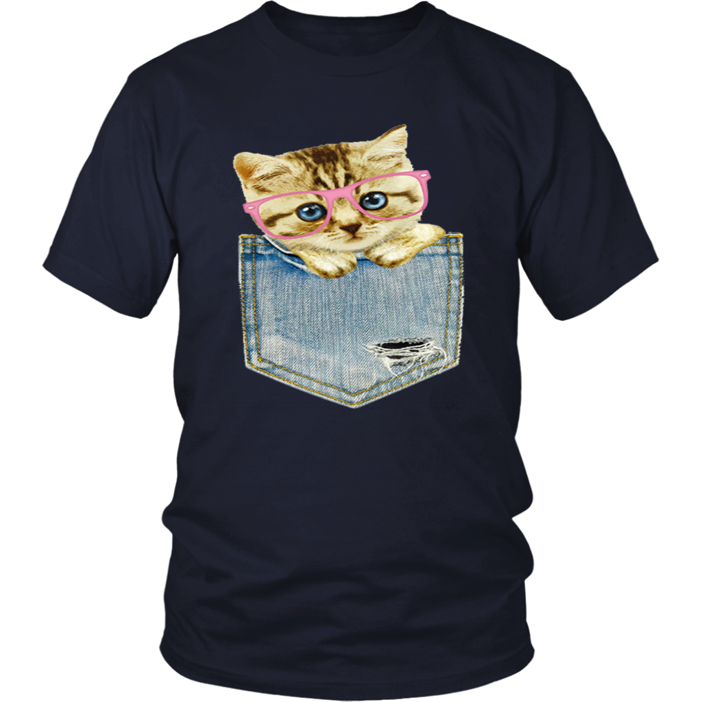 Pocket Cat T-Shirt - Shop Sassy Chick