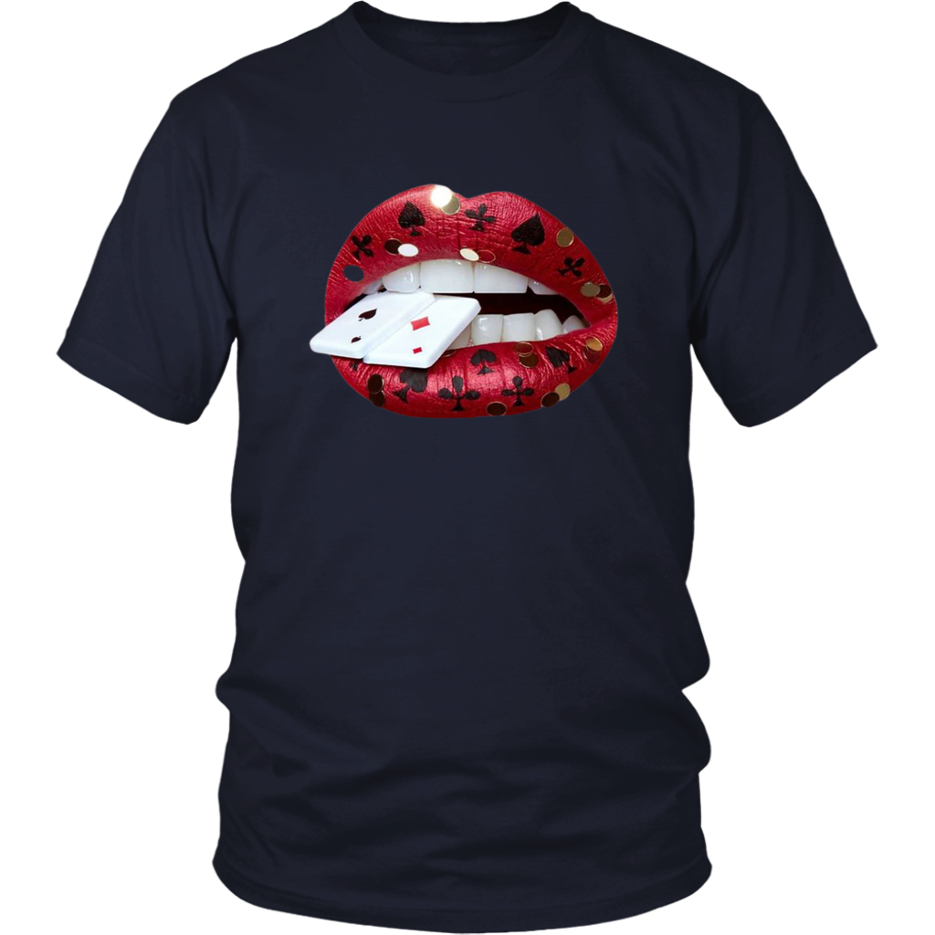 Card Lips T-Shirt - Shop Sassy Chick