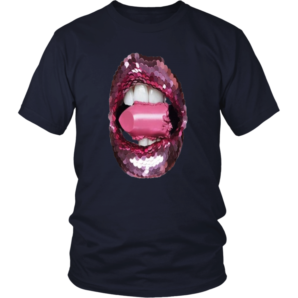 Glitter Lips T-Shirt - Shop Sassy Chick