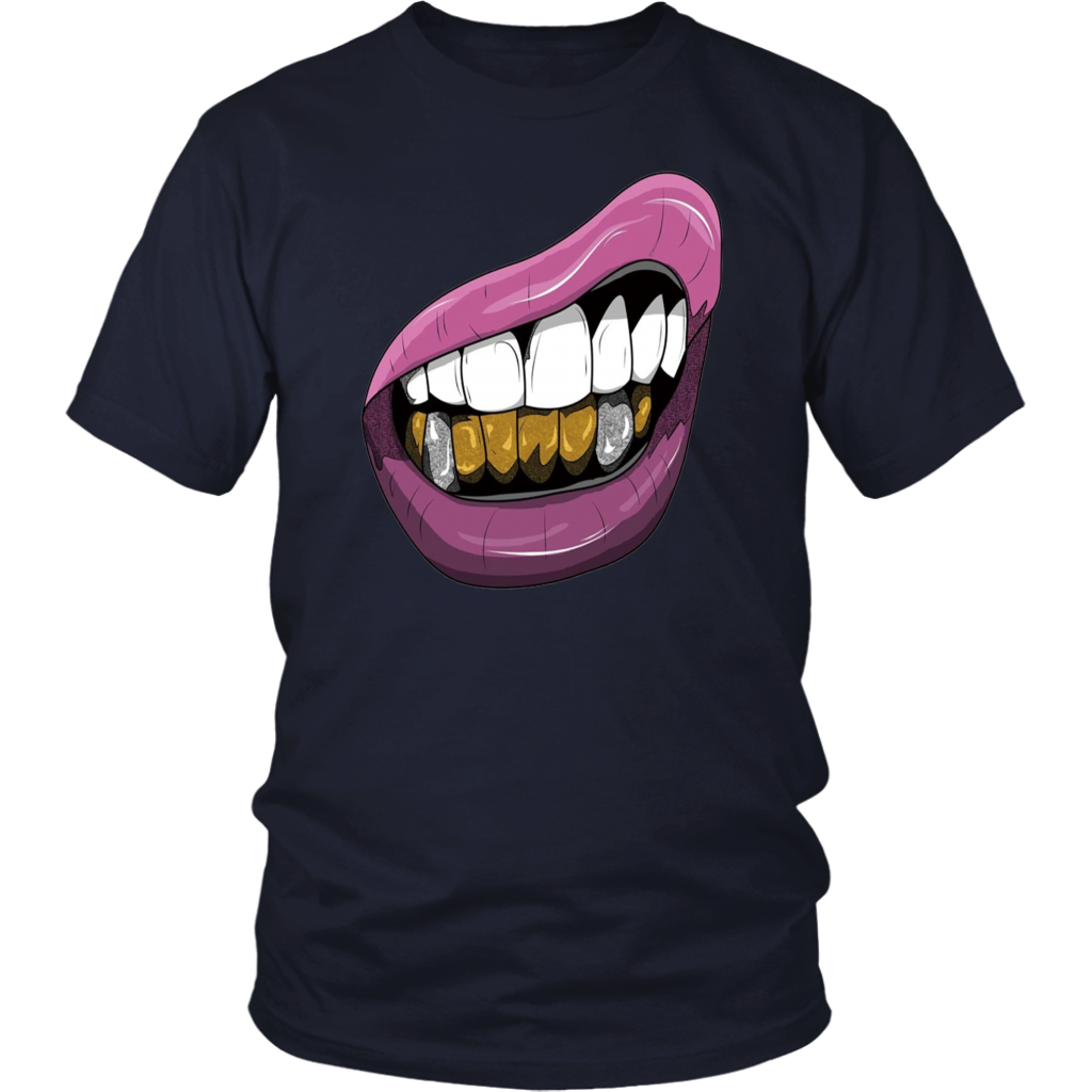 Purple Lips T-Shirt - Shop Sassy Chick