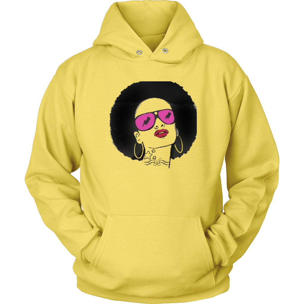Afro Sassy Lady Hoodie