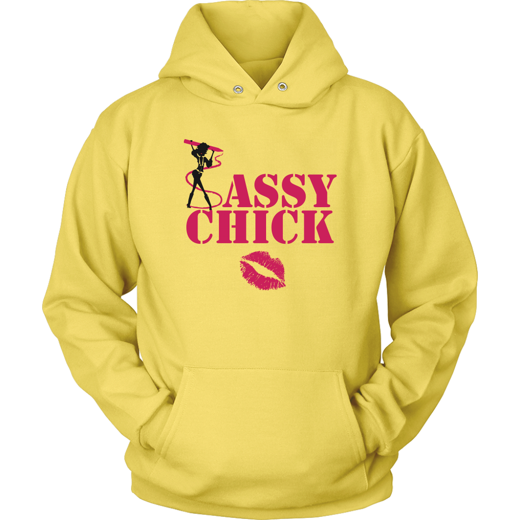 Sassy Chick Pink Lip Hoodie