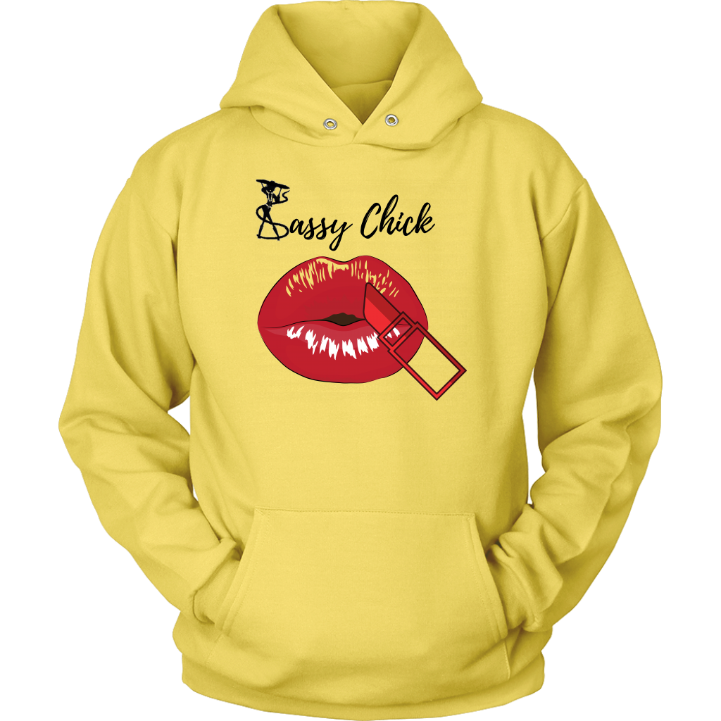 Sassy Red Lipstick Hoodie