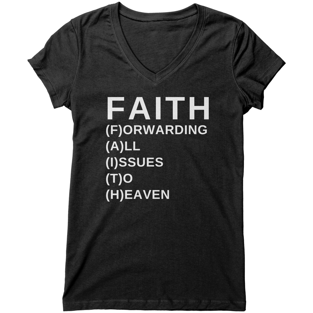"Faith 2" V-neck Shirt