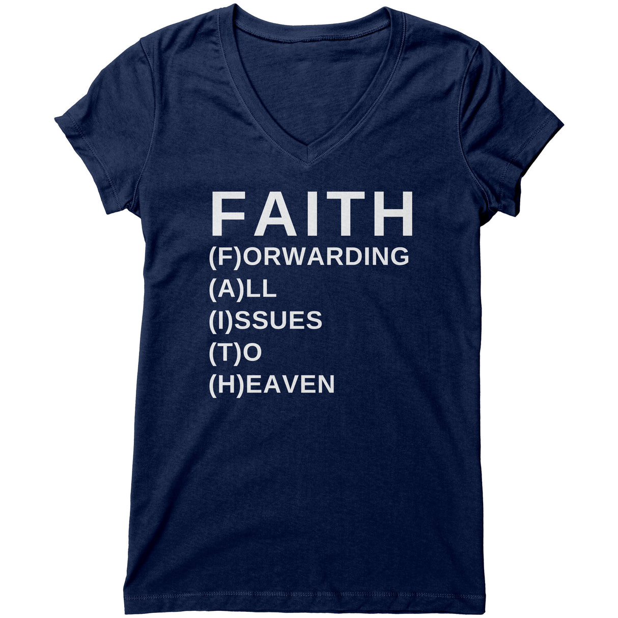 "Faith 2" V-neck Shirt