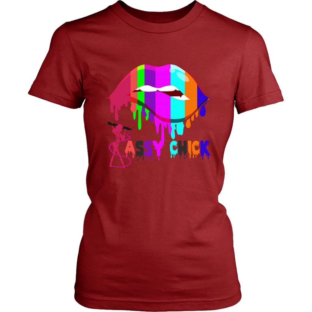 Sassy Bite Women's Unisex T-Shirt - Red | Shop Sassy Chick