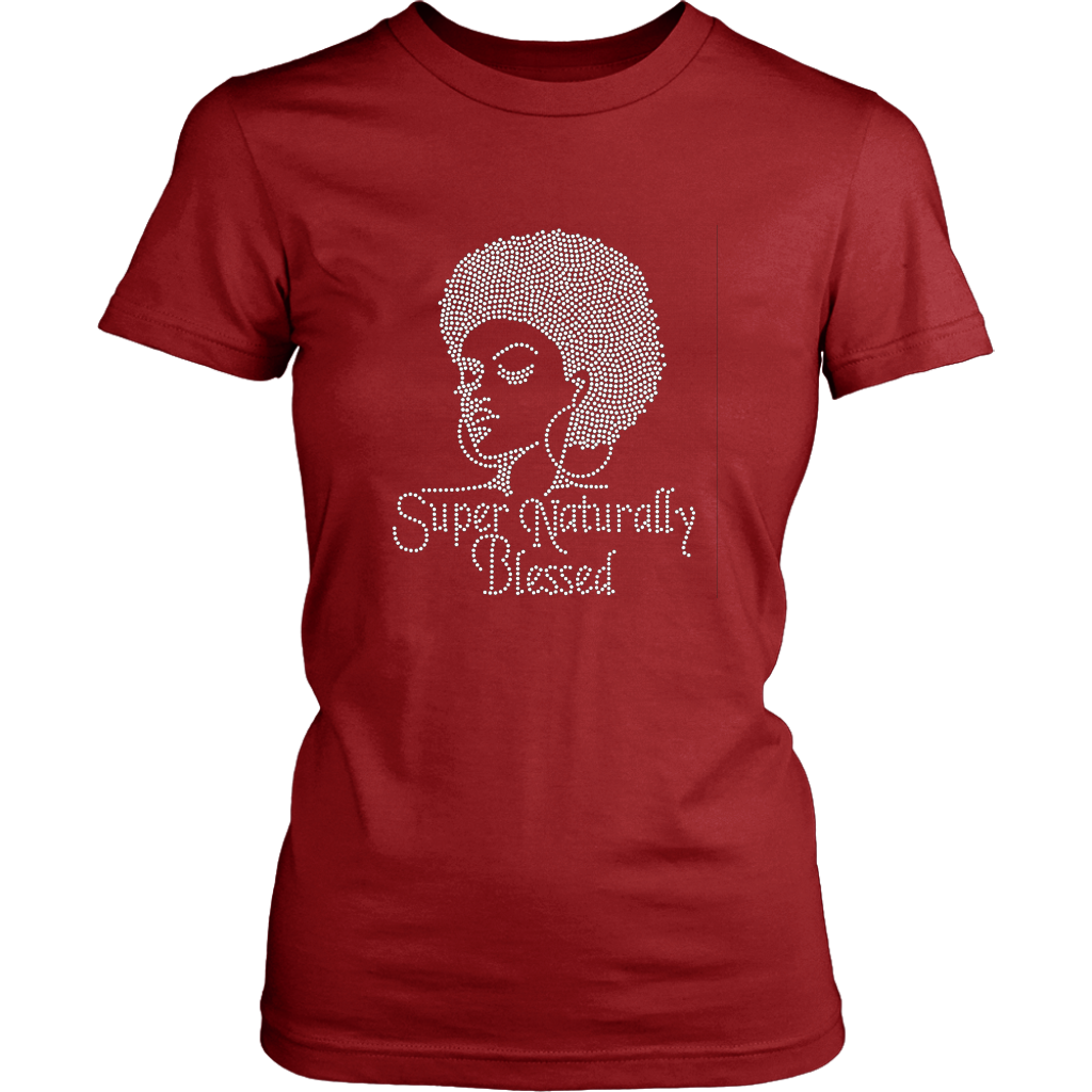 Super Natural Women's Unisex T-Shirt - Red | Shop Sassy Chick