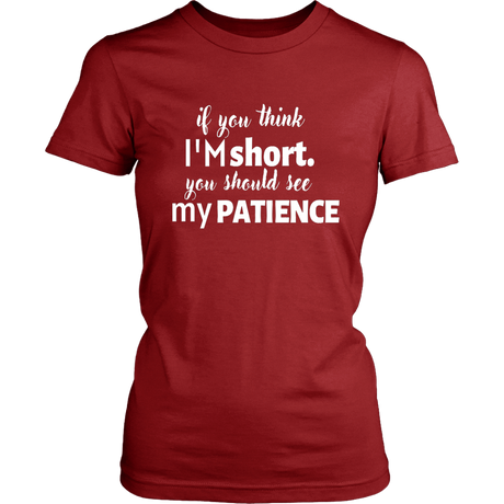 I'm short