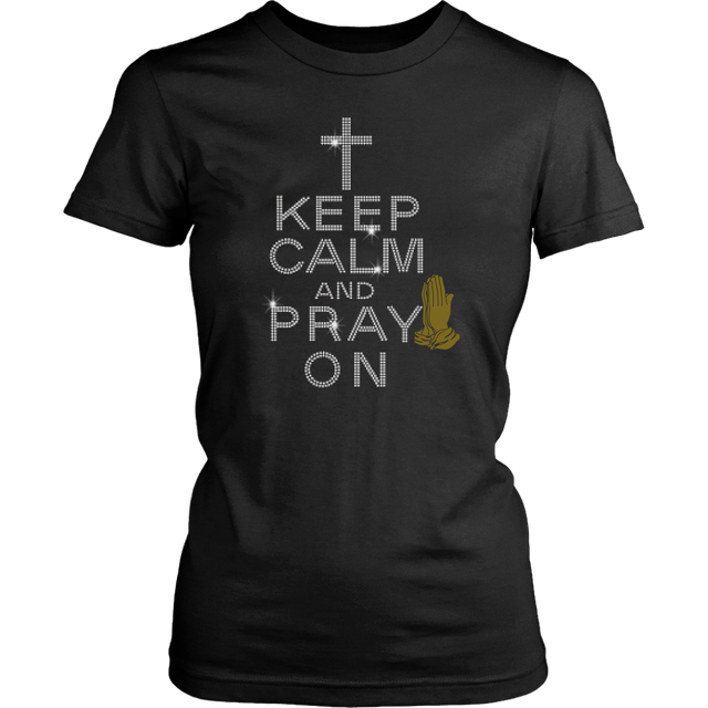 Keep Calm Women's Unisex T-Shirt - Black | Shop Sassy Chick